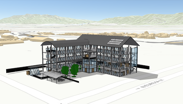 Building scene layer Building scene layer